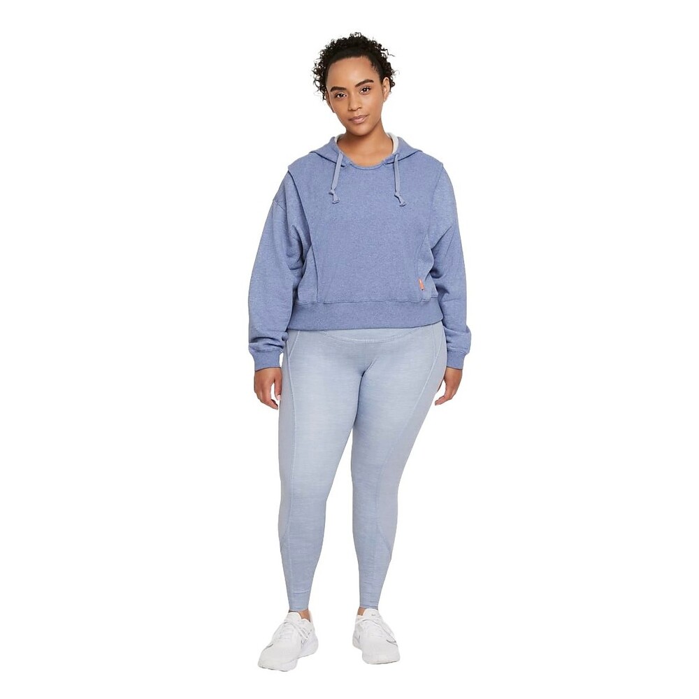 Nike Dri-FIT One Luxe Women's Mid-Rise Leggings Grey Style# DJ6746-493 Size 2X
